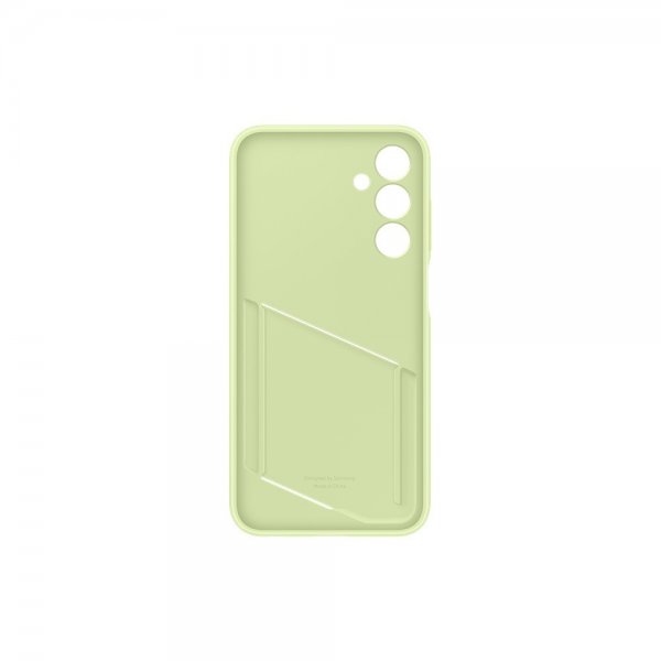 Samsung Original Galaxy A25 -suojakuori, jossa korttipaikka, lime
