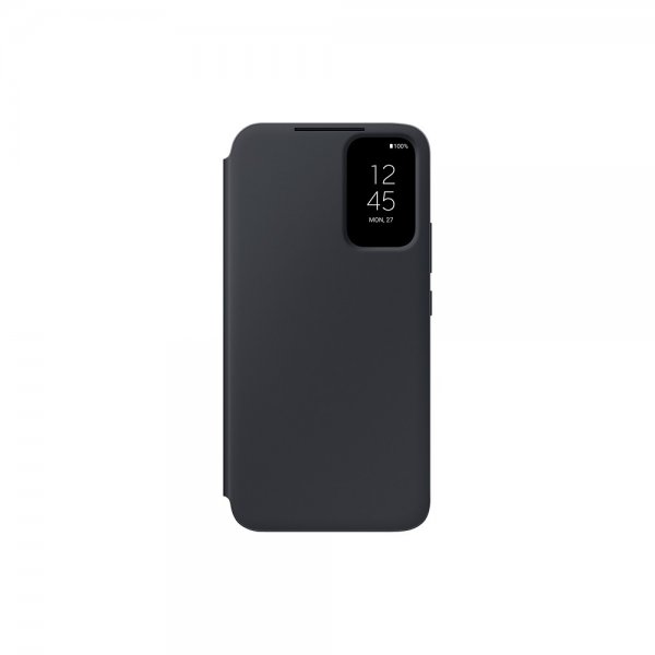 Samsung Alkuperäinen Galaxy A34 5G Kotelo Smart View Wallet Case Musta