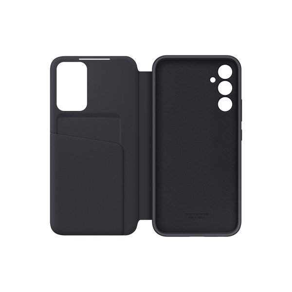 Samsung Alkuperäinen Galaxy A34 5G Kotelo Smart View Wallet Case Musta