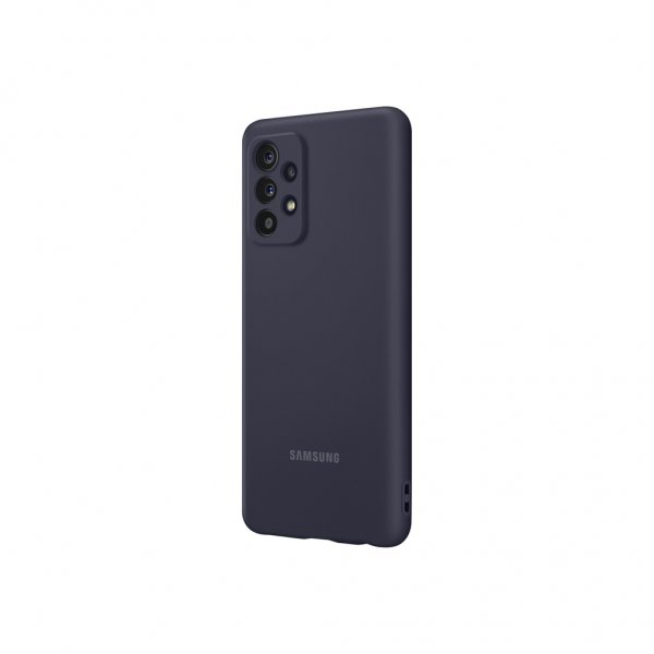 Samsung Alkuperäinen Galaxy A52/A52s 5G Kuori Silikonikuori Musta