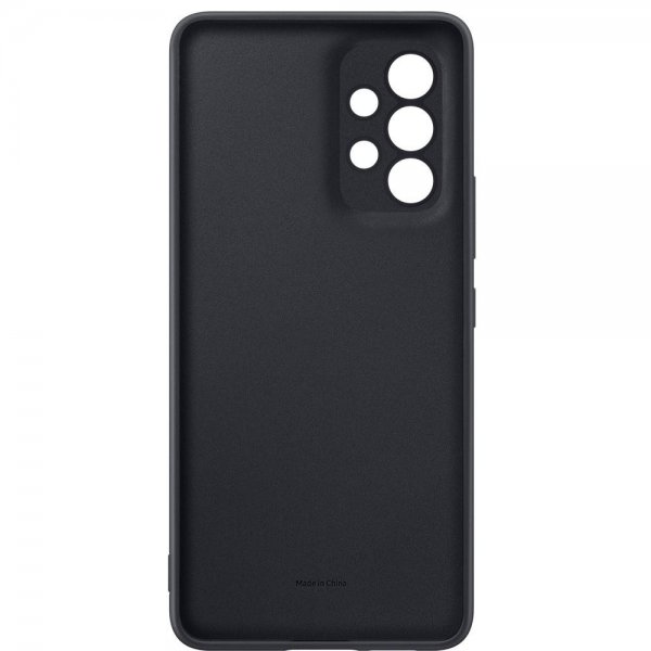Samsung Alkuperäinen Galaxy A53 5G Silikonikuori Musta