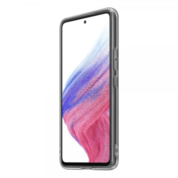 Samsung Alkuperäinen Galaxy A53 5G Kuori Soft Clear Cover Musta