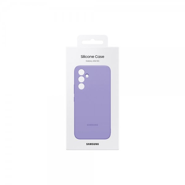 Samsung Original Galaxy A54 5G Silikonisuoja Mustikka