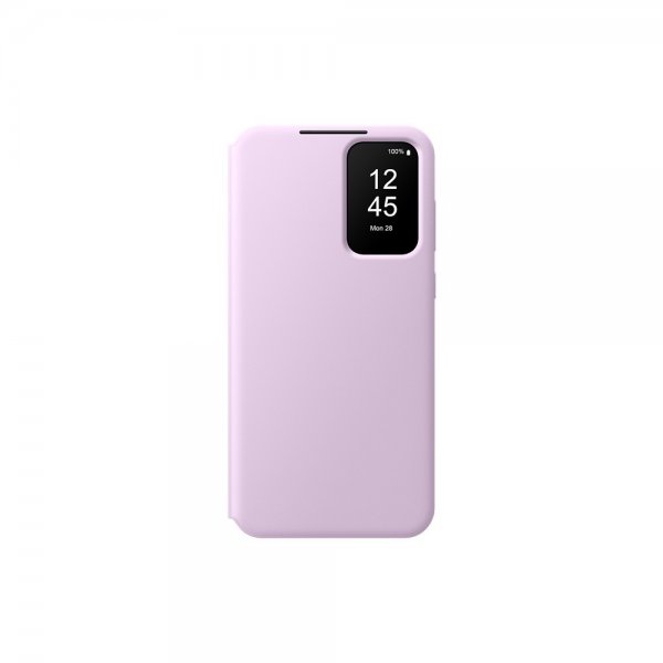 Samsung Alkuperäinen Galaxy A55 Suojakotelo Smart View Wallet Case Laventeli