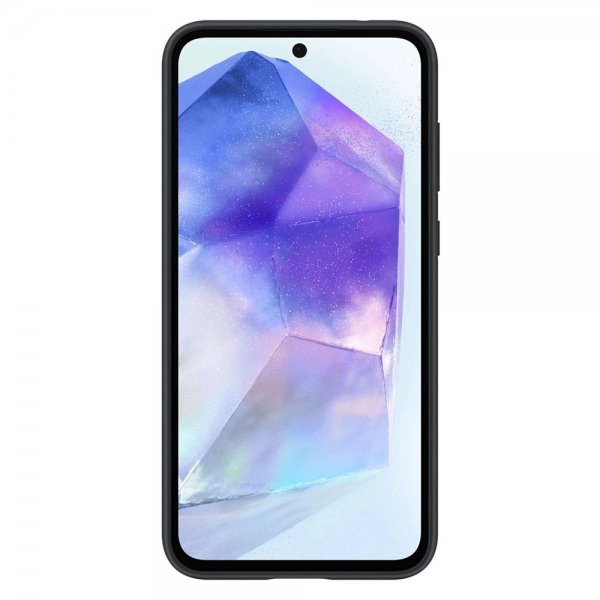 Samsung Original Galaxy A55 -silikonisuojakuori, musta