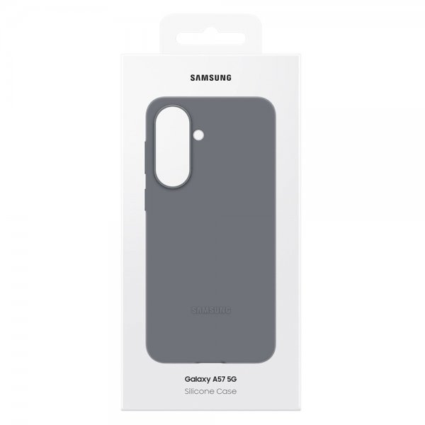 Samsung Original Galaxy A57 Kuori Silikonikuori Harmaa