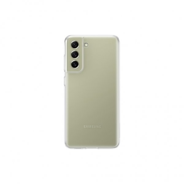 Samsung Original Galaxy S21 FE -kuori Clear Cover läpinäkyvä