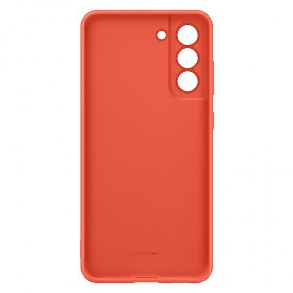 Samsung Original Galaxy S21 FE -silikonisuojakuori, koralli
