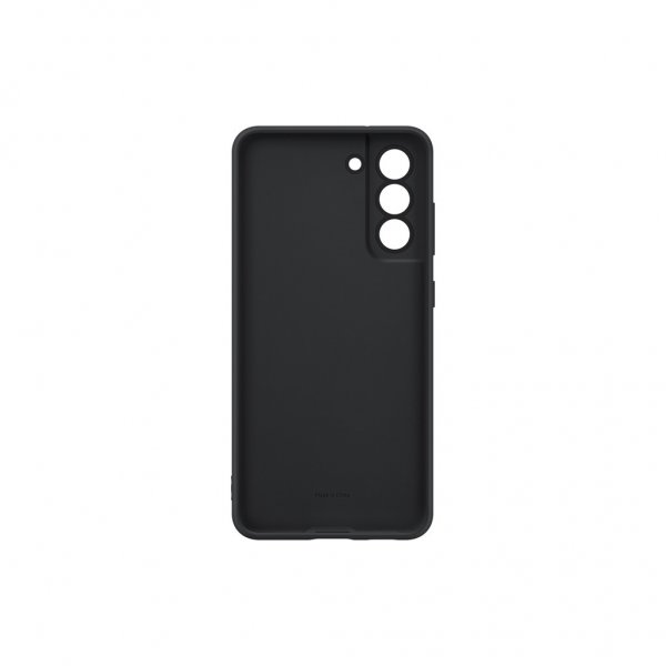 Samsung Alkuperäinen Galaxy S21 FE Silikonisuoja, musta