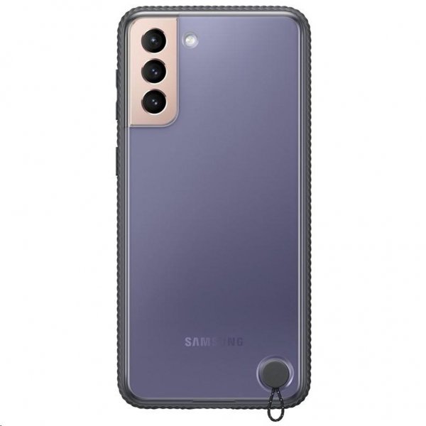 Samsung alkuperäinen Galaxy S21 Plus -suojakuori, kirkas, musta