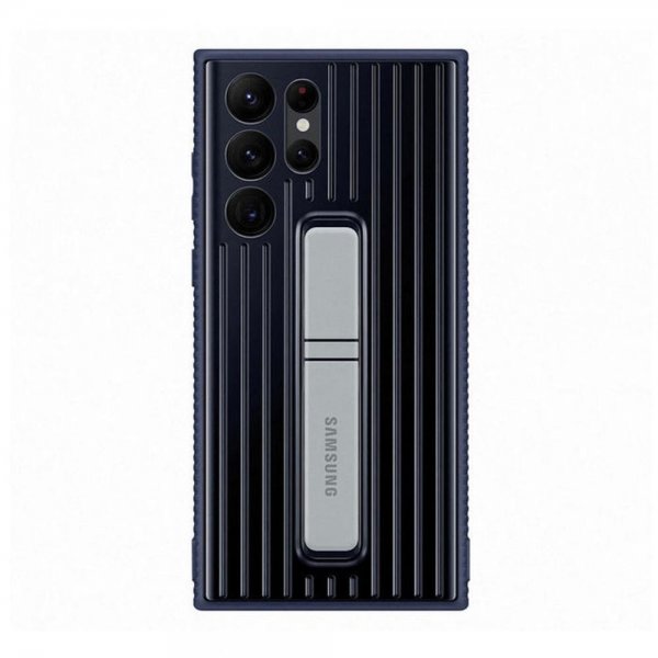 Samsung alkuperäinen Galaxy S22 Ultra -suojakuori, Protective Standing Cover, Navy