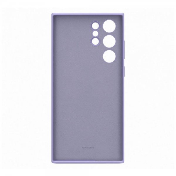 Samsung Alkuperäinen Galaxy S22 Ultra Silikonikuori Laventeli