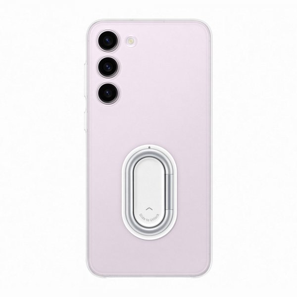 Samsung alkuperäinen Galaxy S23 Plus -suojakuori, läpinäkyvä Gadget Case