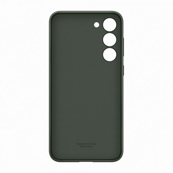 Samsung Original Galaxy S23 Plus Nahkainen Suojakuori Vihreä