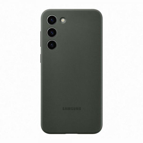 Samsung Original Galaxy S23 Plus -silikonikuori, khaki