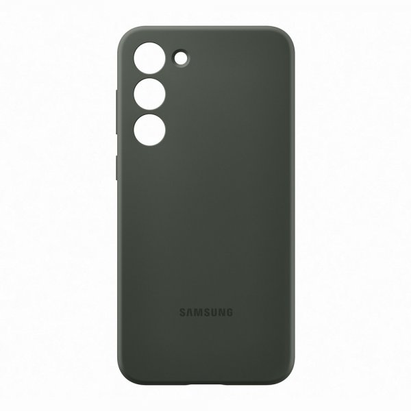 Samsung Original Galaxy S23 Plus -silikonikuori, khaki