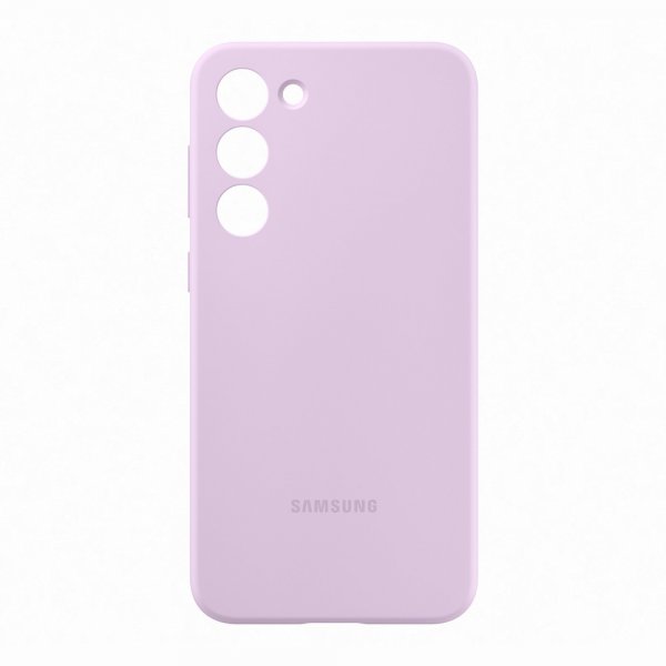 Samsung Original Galaxy S23 Plus -suojakuori silikoninen, väri laventeli