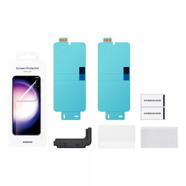 Samsung alkuperäinen Galaxy S23 Plus -näytönsuoja 2 kpl