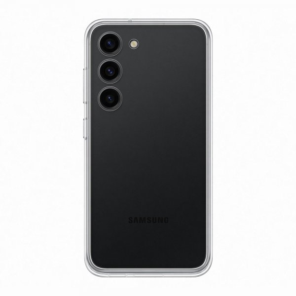 Samsung Alkuperäinen Galaxy S23 Kuori Frame Case Musta
