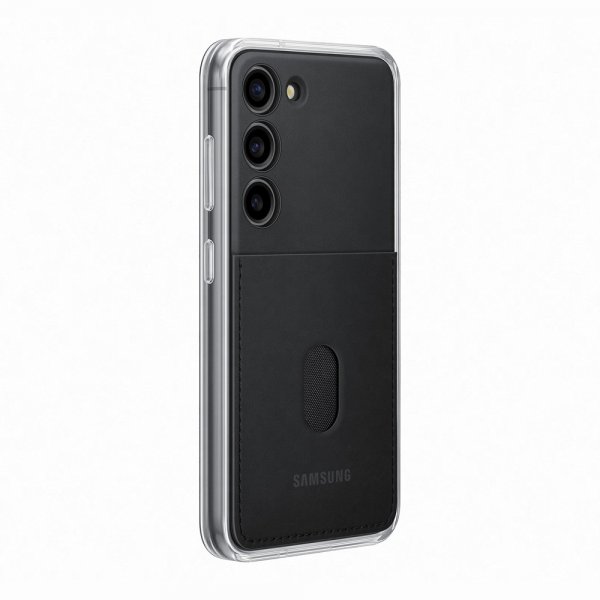 Samsung Alkuperäinen Galaxy S23 Kuori Frame Case Musta