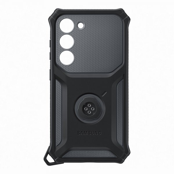 Samsung Original Galaxy S23 Kuori Rugged Gadget Case Musta