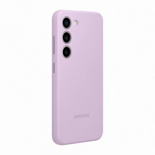 Samsung Alkuperäinen Galaxy S23 Silikonikuori Laventeli