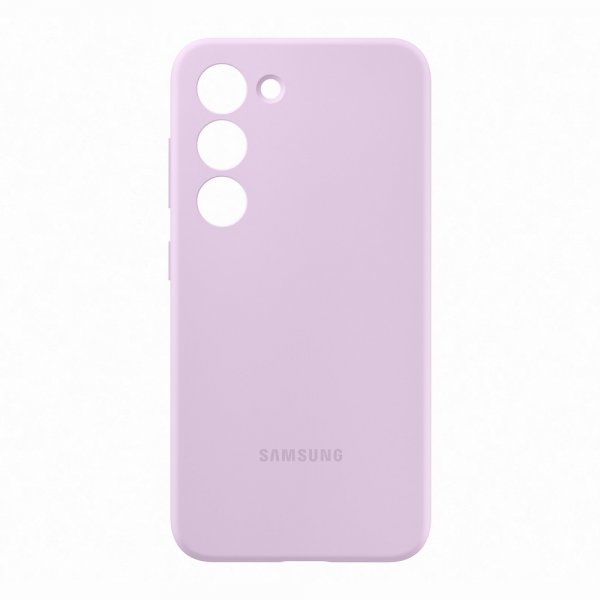 Samsung Alkuperäinen Galaxy S23 Silikonikuori Laventeli