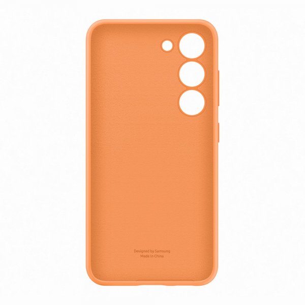 Samsung Alkuperäinen Galaxy S23 Kuori Silikonikuori Oranssi