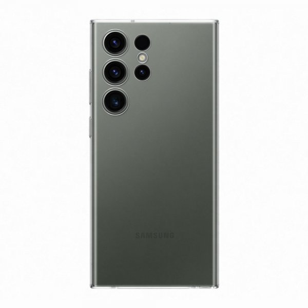 Samsung Alkuperäinen Galaxy S23 Ultra Suojakuori Clear Case Läpinäkyvä