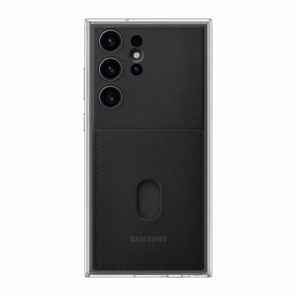 Samsung alkuperäinen Galaxy S23 Ultra -läpinäkyvä Gadget Case -suojakuori