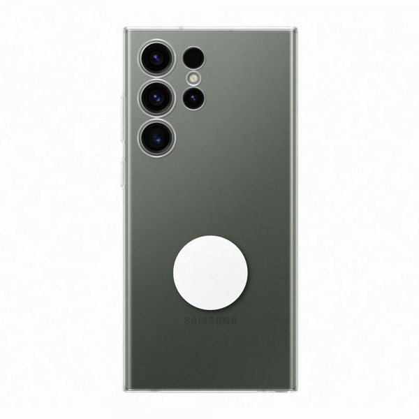 Samsung alkuperäinen Galaxy S23 Ultra -läpinäkyvä Gadget Case -suojakuori