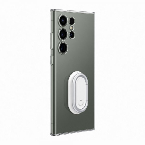 Samsung alkuperäinen Galaxy S23 Ultra -läpinäkyvä Gadget Case -suojakuori