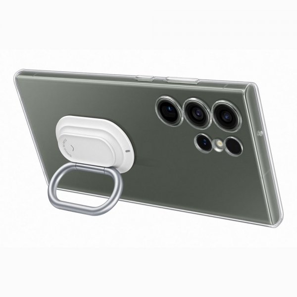 Samsung alkuperäinen Galaxy S23 Ultra -läpinäkyvä Gadget Case -suojakuori
