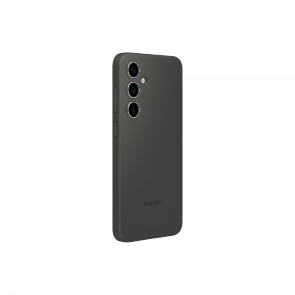 Samsung Alkuperäinen Galaxy S24 FE -kuori silikonikuori musta