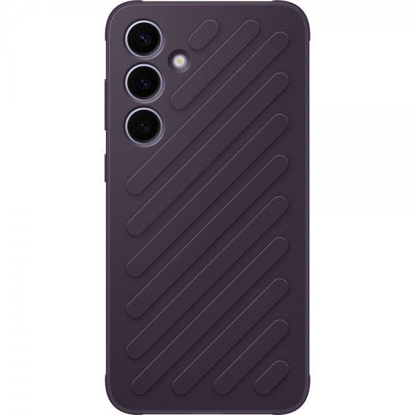 Samsung Original Galaxy S24 Plus Suojakuori Shield Case Dark Violet