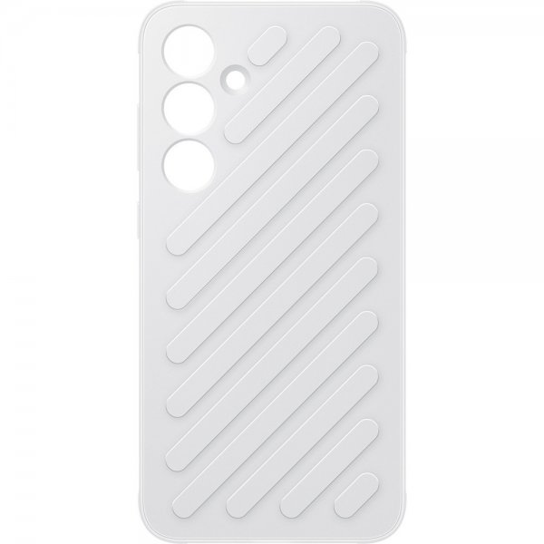 Samsung Alkuperäinen Galaxy S24 Plus Suojakuori Shield Case Vaaleanharmaa