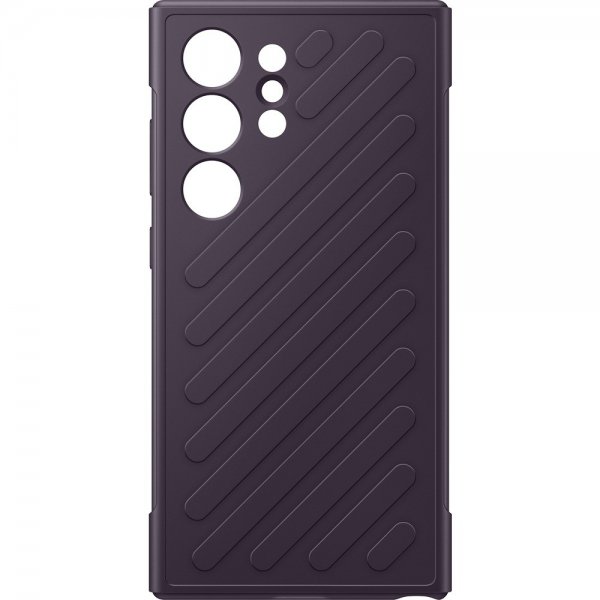 Samsung Original Galaxy S24 Ultra Suojakuori Shield Case Dark Violet