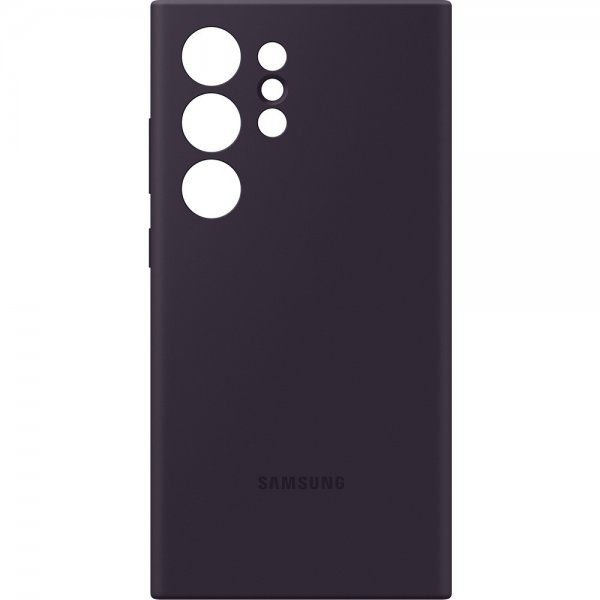 Samsung Original Galaxy S24 Ultra Silikonisuojakuori Dark Violet