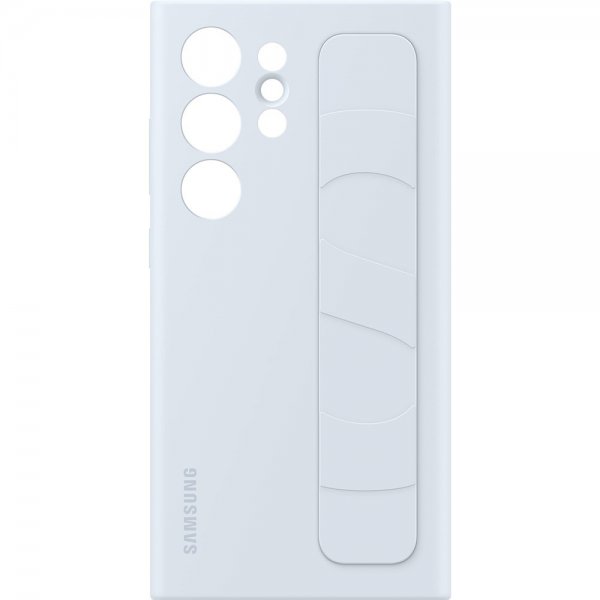 Samsung Alkuperäinen Galaxy S24 Ultra -kuori Standing Grip Case vaaleansininen