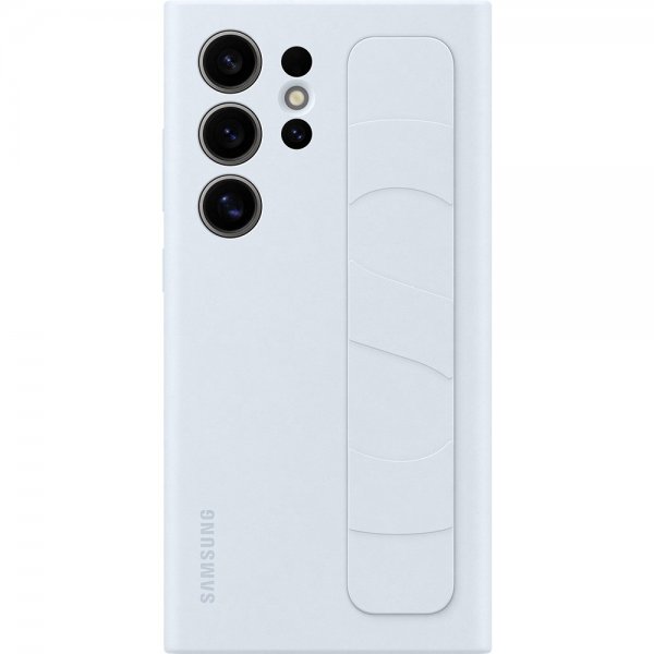 Samsung Alkuperäinen Galaxy S24 Ultra -kuori Standing Grip Case vaaleansininen