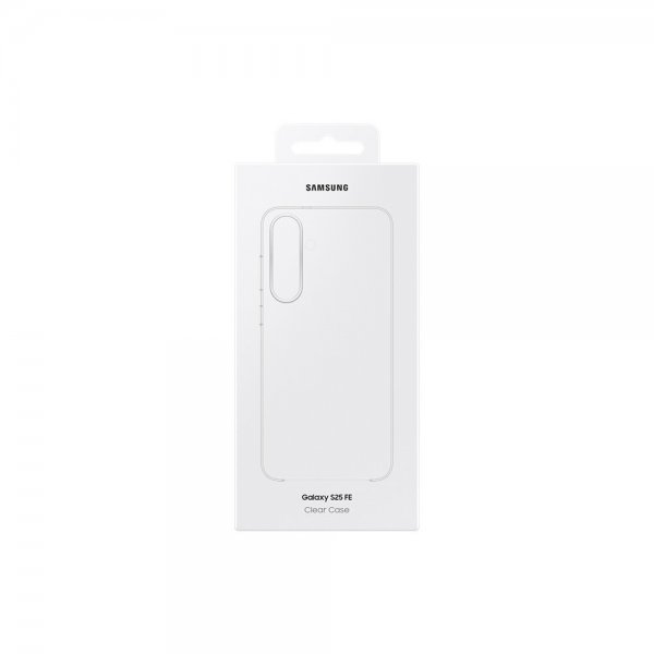 Samsung Alkuperäinen Galaxy S25 FE Clear Case Läpinäkyvä
