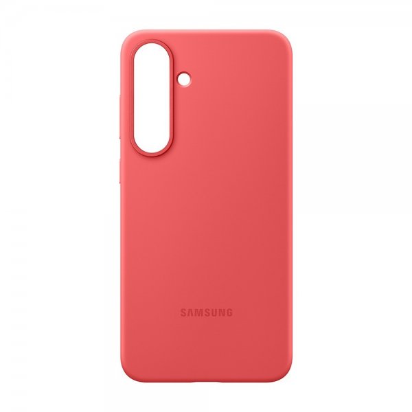 Samsung Alkuperäinen Galaxy S25 Plus -silikonikuori, punainen