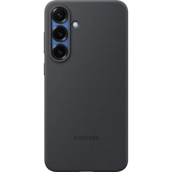 Samsung Alkuperäinen Galaxy S25 Plus -silikonikuori, musta