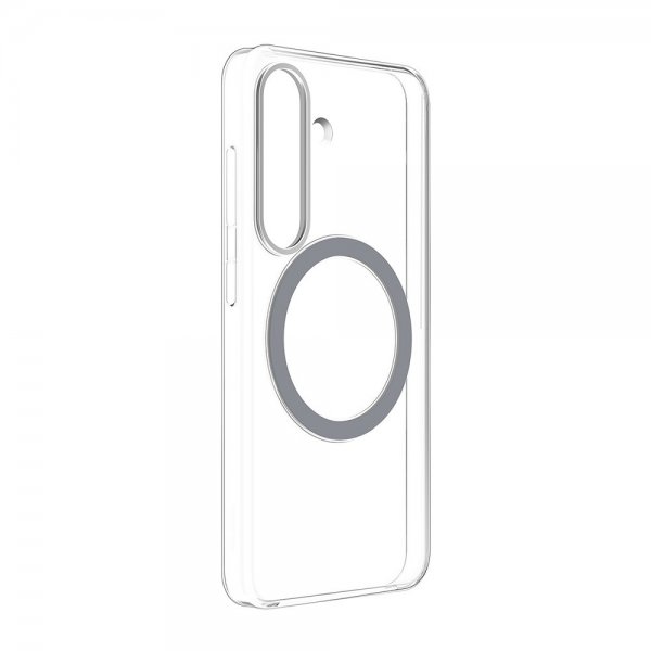 Samsung Original Galaxy S25 -kuori kirkas Magneettikuori Läpinäkyvä