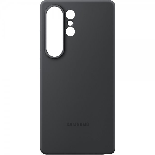 Samsung Alkuperäinen Galaxy S25 Ultra Silicone Case -suojakuori, musta