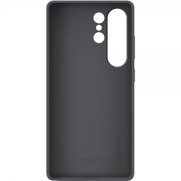 Samsung Alkuperäinen Galaxy S25 Ultra Silicone Case -suojakuori, musta