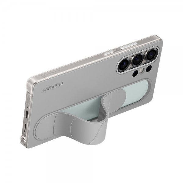 Samsung Alkuperäinen Galaxy S25 Ultra Kuori Standing Grip Case Harmaa