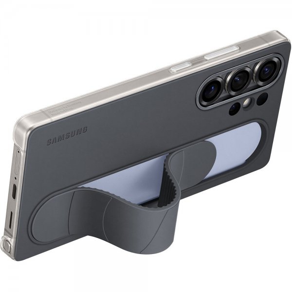 Samsung alkuperäinen Galaxy S25 Ultra Standing Grip -suojakuori, musta