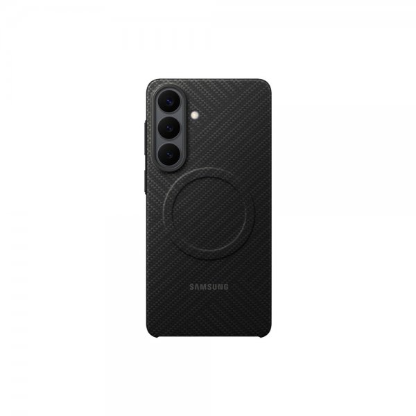 Samsung Original Galaxy S26 Plus Kuori Hiilikuitu Magneettikotelo Musta