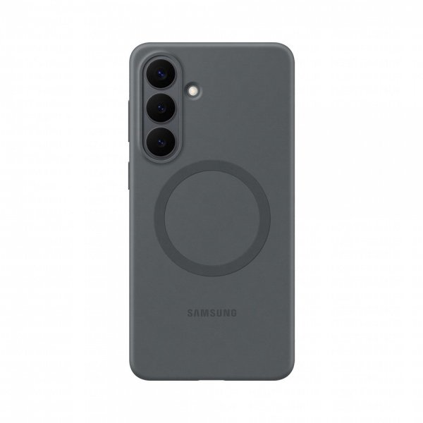 Samsung Original Galaxy S26 Plus -silikonikuori magneetilla, musta